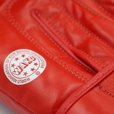 Шкіряні боксерські рукавички WAKO | червоний | ADIDAS ADIWAKOG1