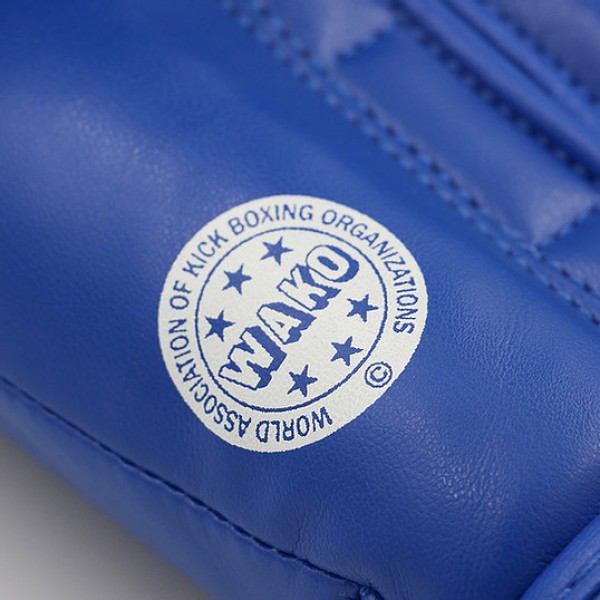Шкіряні боксерські рукавички WAKO | синій | ADIDAS ADIWAKOG1-AD0005157