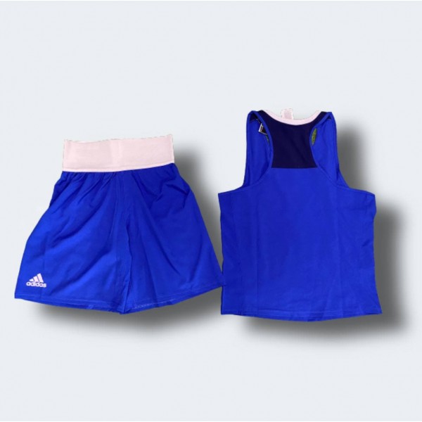 Форма для занять боксом Olympic Man шорти+майка | синя | ADIDAS ADIAIBA20TM\ADIAIBA20SM-AD0006506