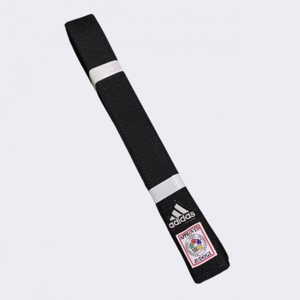 Пояс для дзюдо серії ELITE IJF | чорний/срібло | ADIDAS ADIB242J-AD0006561