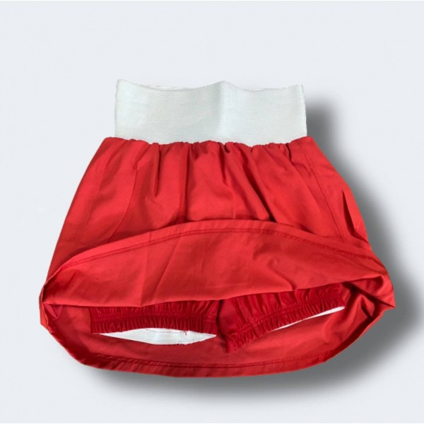 Женская форма для занятий боксом Olympic Woman GBR шорты-юбка + майка | красная | ADIDAS ADIAIBA20TW\ADIAIBA20SKW-AD0006101