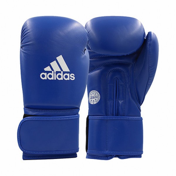 Шкіряні боксерські рукавички WAKO | синій | ADIDAS ADIWAKOG1-AD0005157