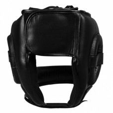 Шлем боксерский Adidas Pro Full Protection с бампером | черно/белый | ADIBHGF01