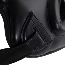 Шлем боксерский Adidas Pro Full Protection с бампером | черно/белый | ADIBHGF01