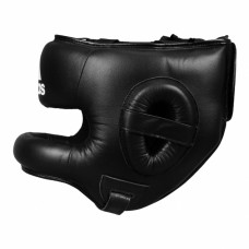 Шлем боксерский Adidas Pro Full Protection с бампером | черно/белый | ADIBHGF01