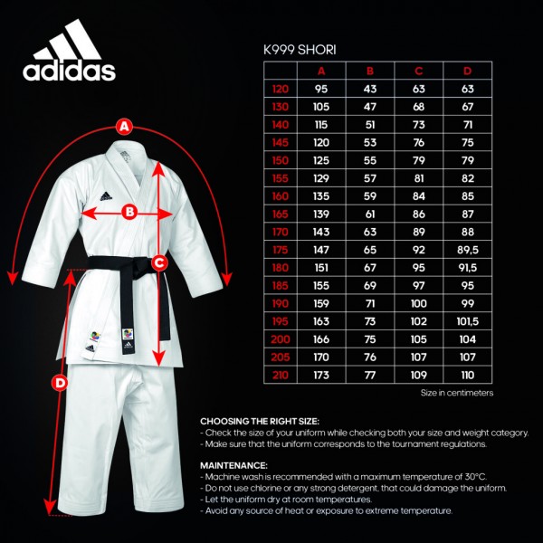 Кімоно для карате Adidas Shori для ката | білий | K999