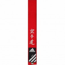 Пояс для карате серии ELITE с вышивкой | красный | ADIDAS ADIB242-000001098