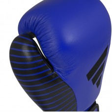 Перчатки с лицензией Wako для бокса и кикбоксинга | синий/черный | ADIDAS adiKBWKF200