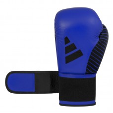 Перчатки с лицензией Wako для бокса и кикбоксинга | синий/черный | ADIDAS adiKBWKF200