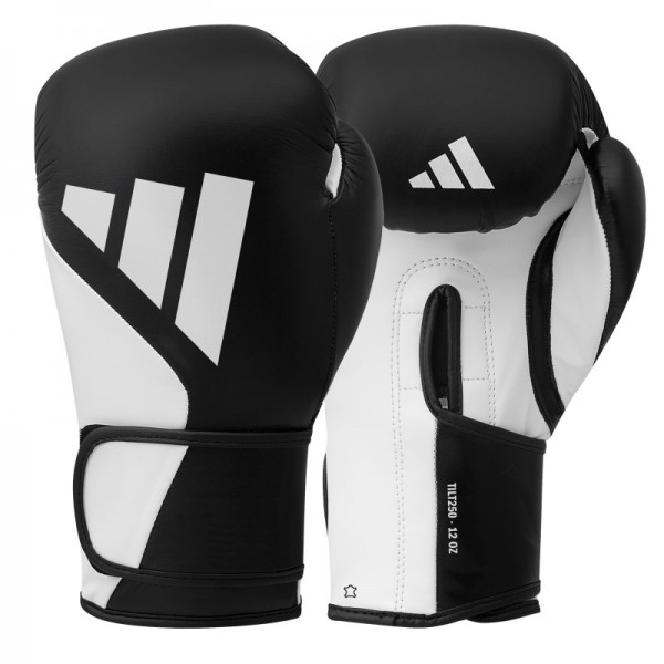 Рукавички боксерські Adidas Speed Tilt 250 | чорно/білі | SPD250TG