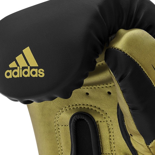 Перчатки боксерские Adidas Speed Tilt 350 | черно/золотые | Adidas SPD350VTG-AD0007131