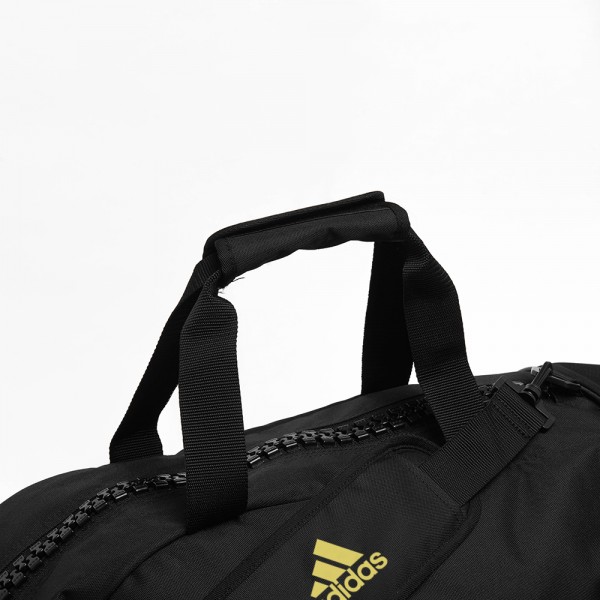 Сумка-рюкзак (2 в 1) Adidas KickBoxing | чорний/золотий | ADIACC052KB