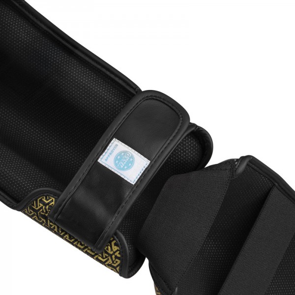 Захист гомілки та стопи з ліцензією Wako Semi Contact | чорний/золотий | ADIDAS ADIKBSI300-AD0007060