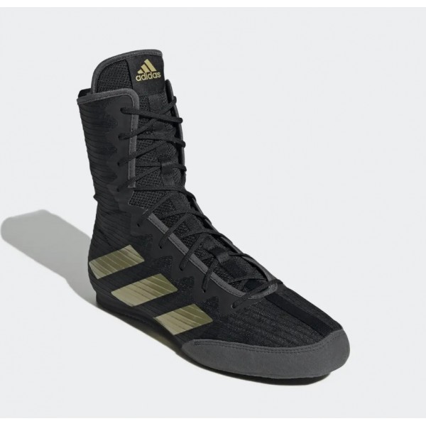Обувь для бокса (боксерки) Box Hog 4 | черно/золотой | ADIDAS GZ6116-AD0011228