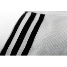 Кимоно для дзюдо Champion III с лицензией IJF | белый/черные полосы | ADIDAS  J-IJF-2-AD0011330