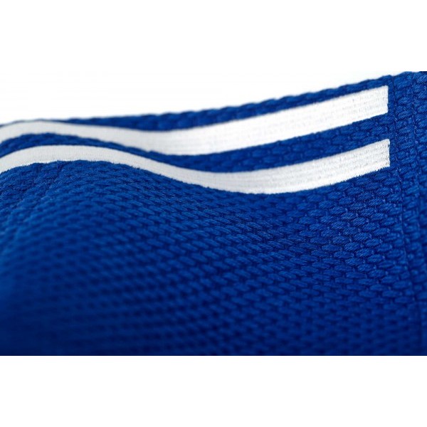 Кімоно для дзюдо Champion III з ліцензією IJF | синій/білі смуги | ADIDAS J-IJFB-2