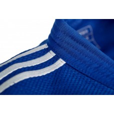 Кимоно для дзюдо Champion III с лицензией IJF | синий/белые полосы | ADIDAS  J-IJFB-2-AD0011331