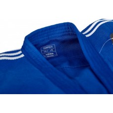 Кимоно для дзюдо Champion III с лицензией IJF | синий/белые полосы | ADIDAS  J-IJFB-2-AD0011331