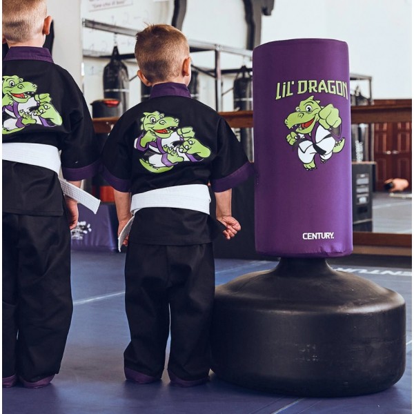 Мішок боксерський підлоговий CENTURY Little Dragon Kid Kick Wavemaster фіолетовий (101531)