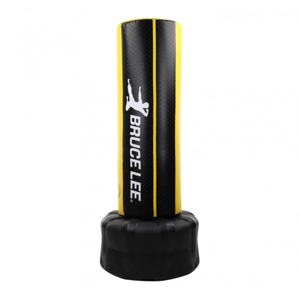 Мішок боксерський підлоговий CENTURY BRUCE LEE XXL WAVEMASTER чорно/жовтий ( B1GB055K)
