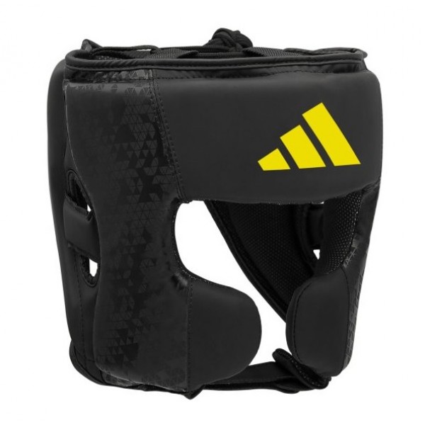 Шолом боксерський ADIDAS X ANDERSON SILVA 50 | чорно-жовтий | ADIDAS ADIAS50HG