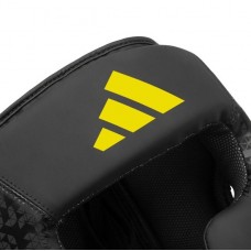 Шлем боксерский ADIDAS X ANDERSON SILVA 50 | черно-желтый | ADIDAS ADIAS50HG