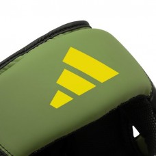 Шлем боксерский ADIDAS X ANDERSON SILVA 50 | зеленый-черно-желтый | ADIDAS ADIAS50HG