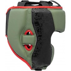 Шолом боксерський Adidas Combat 50 | чорно/зелений | ADIC50HG ADIDAS