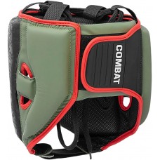 Шолом боксерський Adidas Combat 50 | чорно/зелений | ADIC50HG ADIDAS