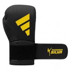 Боксерські рукавички ADIDAS X ANDERSON SILVA 50 | чорно/жовтий | ADIDAS ADIAS50TG