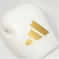 Боксерские перчатки Adidas "Speed 50" | белый/золотой | ADIDAS ADISBG50