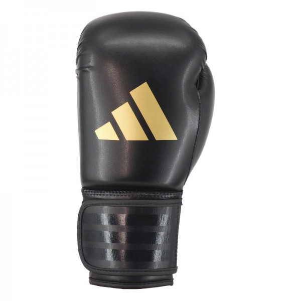 Боксерскі рукавички Adidas "Speed 50" | чорний/золотий | ADISBG50
