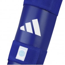 Защита голени Adidas с лицензией WAKO | синяя | WAKOSG01