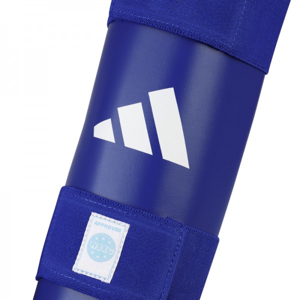 Захист гомілки Adidas з ліцензією WAKO | синя | WAKOSG01