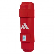Защита голени Adidas с лицензией WAKO | красная | WAKOSG01