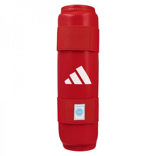 Захист гомілки Adidas з ліцензією WAKO | червона | WAKOSG01
