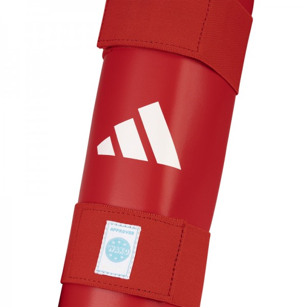 Захист гомілки Adidas з ліцензією WAKO | червона | WAKOSG01