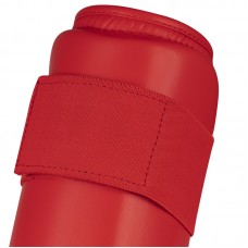 Защита голени Adidas с лицензией WAKO | красная | WAKOSG01