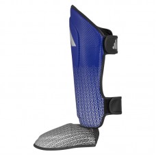Захист гомілки та стопи з ліцензією Wako Semi Contact | синє/срібло | ADIDAS ADIKBSI300