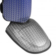 Захист гомілки та стопи з ліцензією Wako Semi Contact | синє/срібло | ADIDAS ADIKBSI300