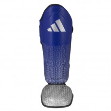 Захист гомілки та стопи з ліцензією Wako Semi Contact | синє/срібло | ADIDAS ADIKBSI300