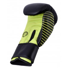Рукавички з ліцензією Wako для боксу та кікбоксингу | чорно/зелений | ADIDAS adiKBWKF200