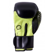 Рукавички з ліцензією Wako для боксу та кікбоксингу | чорно/зелений | ADIDAS adiKBWKF200