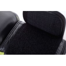 Рукавички з ліцензією Wako для боксу та кікбоксингу | чорно/зелений | ADIDAS adiKBWKF200