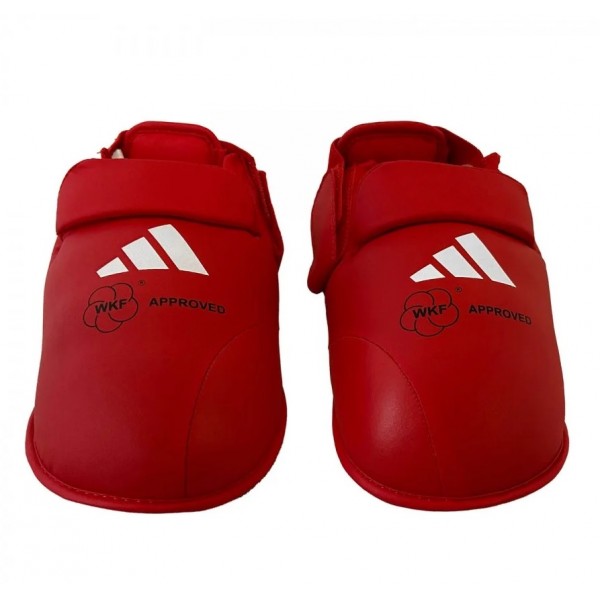 Защита стопы с лицензией WKF | красная | Adidas 661.50