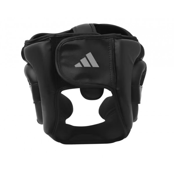 Боксерський шолом Adidas Speed Super Pro Headguard | чорно/сірий | ADISBHG041