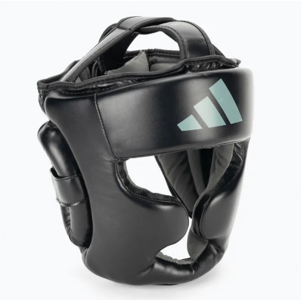 Боксерський шолом Adidas Speed Super Pro Headguard | чорно/сірий | ADISBHG041