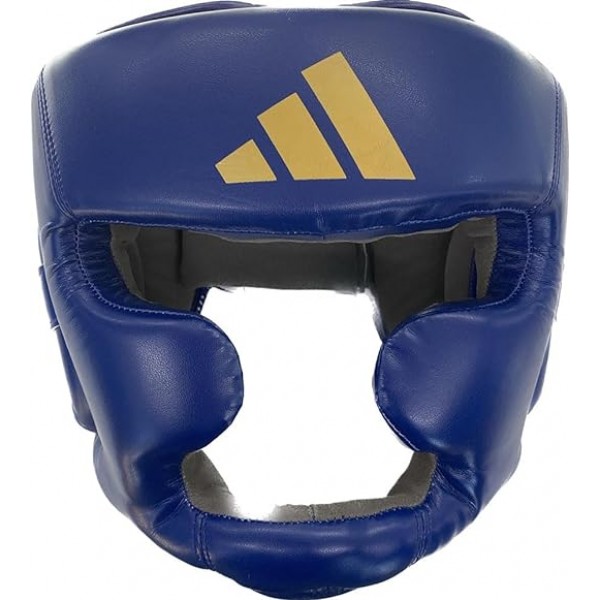 Шолом боксерський Adidas Speed Super Pro Headguard | синьо/золотий | ADIDAS ADISBHG041