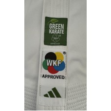 Кімоно для ката Adidas Shori з червоними смугами на плечах | білий |Adidas K999ST