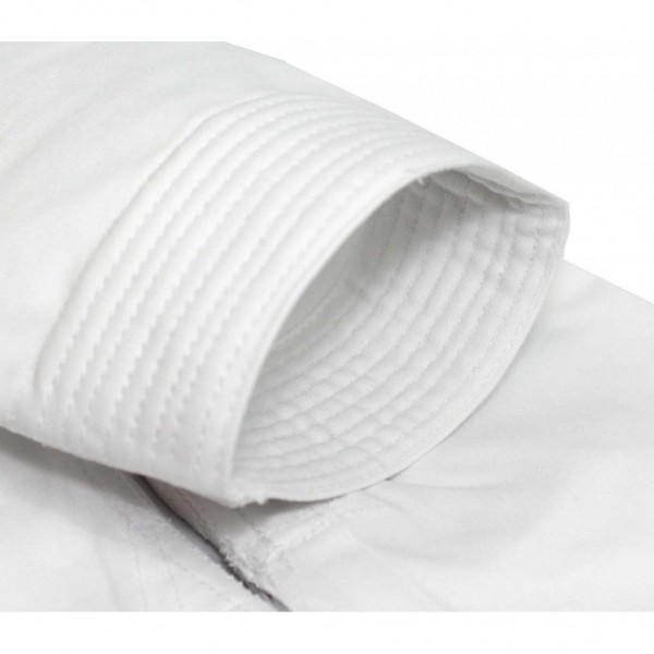 Кімоно для ката Adidas Shori з синіми смугами на плечах | білий |Adidas K999ST